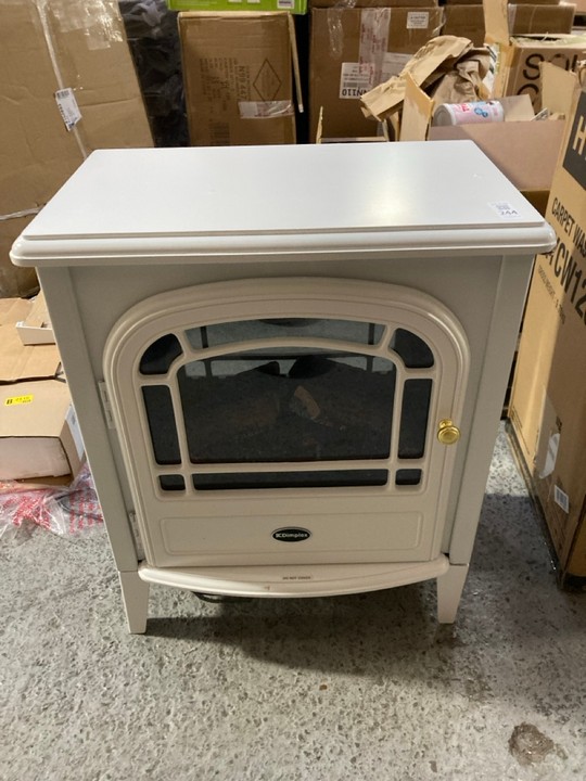 Lot 244  
            Marchington SR15 - Delivery or Collection 

                
DIMPLEX ELECTRIC STOVE IN WHITE: LOCATION - A5