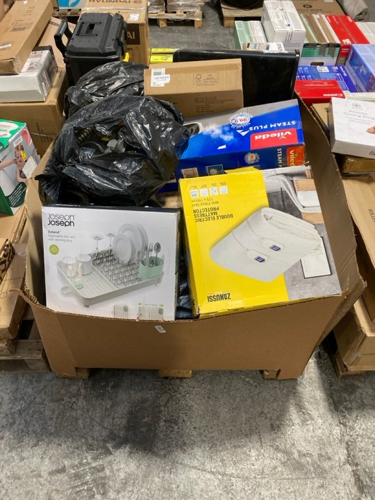 Lot 264  
            Marchington SR15 - Delivery or Collection 

                
PALLET OF ASSORTED HOUSEHOLD ITEMS TO INCLUDE JOSEPH JOSEPH EXTEND EXPANDABLE DIS...