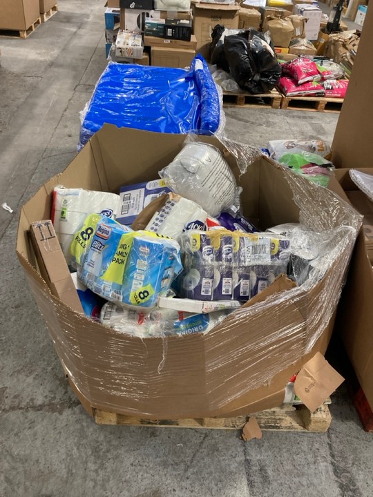 Lot 278  
            Marchington SR15 - Delivery or Collection 

                
PALLET OF ASSORTED TOILET ROLL TO INCLUDE REGINA BLITZ 8 ROLLS: LOCATION - A6 (KE...