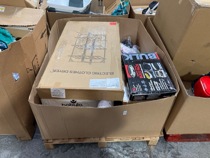 Lot 299  
            Marchington SR15 - Delivery or Collection 

                
PALLET OF ASSORTED ITEMS TO INCLUDE DYNAMAT XTREME BULK PACK: LOCATION - A8 (KERB...