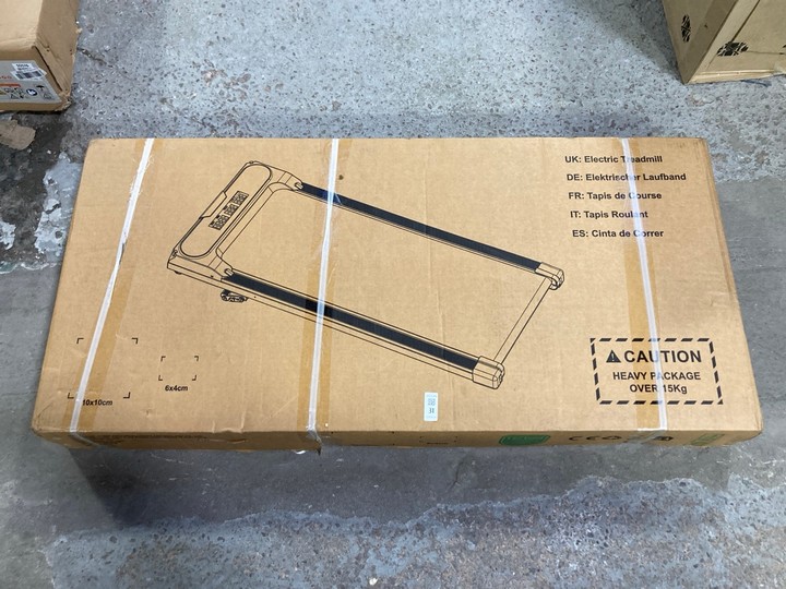 Lot 31  
            Marchington SR15 - Delivery or Collection 

                
HUSEI TUDA ELECTRIC TREADMILL WALKING PAD WITH INCLINE: LOCATION - A1