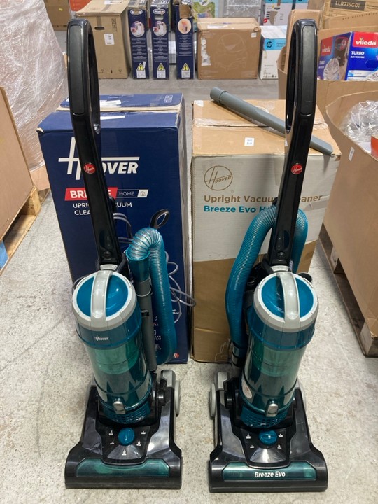 Lot 64  
            Marchington SR15 - Delivery or Collection 

                
HOOVER BREEZER EVO HOME UPRIGHT VACUUM CLEANER TO ALSO INCLUDE HOOVER BREEZE HOME...