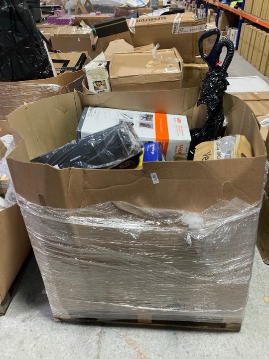 Lot 69  
            Marchington SR15 - Delivery or Collection 

                
PALLET OF ASSORTED ITEMS TO INCLUDE RUSSELL HOBBS GOOD TO GO MULTI COOKER IN BLAC...