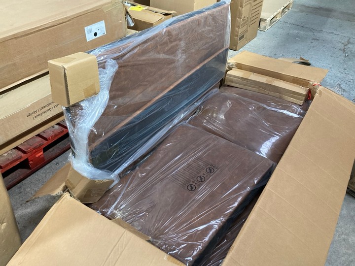 Lot 7  
            Marchington SR15 - Delivery or Collection 

                
HOMCOM 2 SEATER SOFA IN BROWN MODEL: 83B-484V70BN ORIGINAL RRP: £189: LOCATION - A1