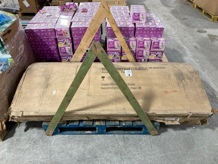 Lot 89  
            Marchington SR15 - Collection 

                
(COLLECTION ONLY) 3 X CURVED WALK IN SHOWER SCREEN WITH SUPPORT BAR - SIZE 800 X ...