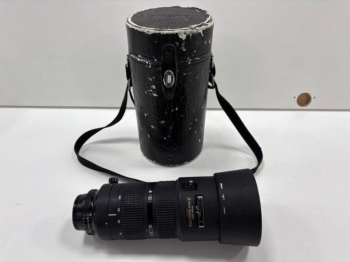 Lot 147  
            Marchington - Parcel Delivery Only 

                
NIKON AF NIKKOR 80-200MM 1:2.8 D CAMERA LENS IN BLACK. (WITH CASE) [JPTM151391]