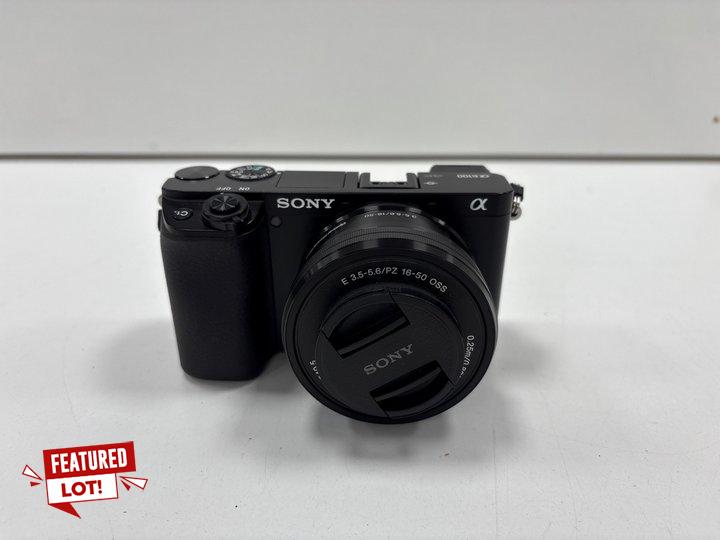 Lot 148  
            Marchington - Parcel Delivery Only 

                
SONY A6100 24.2 MEGAPIXELS MIRRORLESS CAMERA (ORIGINAL RRP - £639) IN BLACK: MODE...