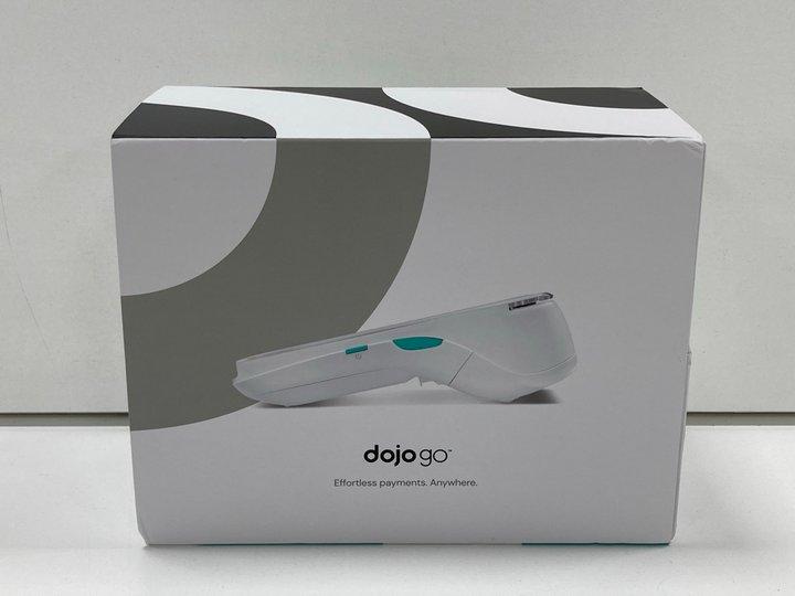 Lot 166  
            Marchington - Parcel Delivery Only 

                
DOJO GO PORTABLE PAYMENT SYSTEM IN WHITE: MODEL NO A920-L920 (WITH THE BOX AND AC...