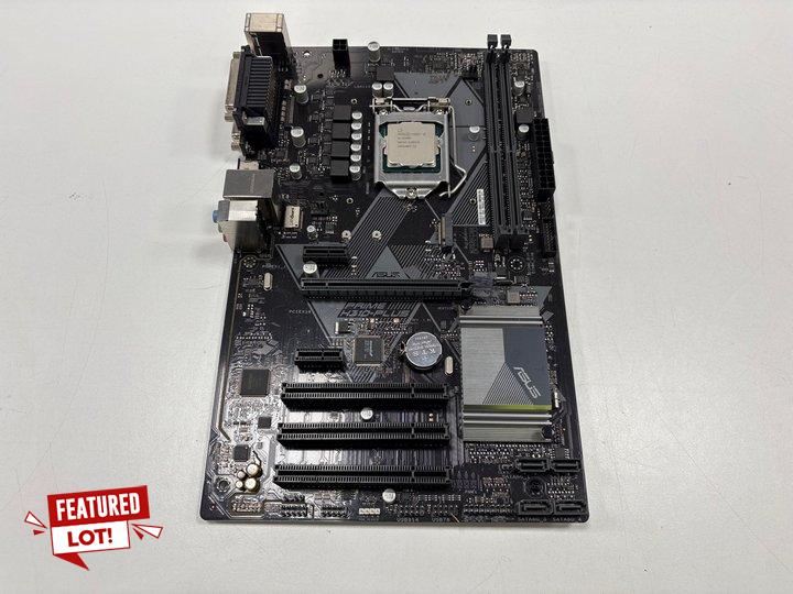 Lot 170  
            Marchington - Parcel Delivery Only 

                
ASUS PRIME H310-PLUS MOTHERBOARD. (UNIT ONLY) [JPTM151321]