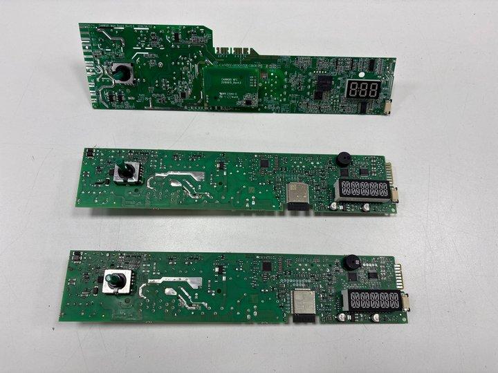 Lot 183  
            Marchington - Parcel Delivery Only 

                
CANDY/HOOVER GROUP X3 BOARDS. (TO INCLUDE CANW081 ORIGINAL WASHING MACHINE MAIN B...