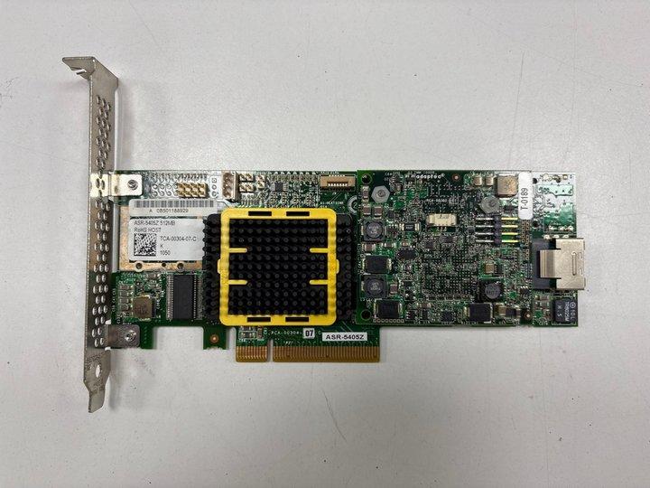 Lot 185  
            Marchington - Parcel Delivery Only 

                
ASR-5405Z SAS/SATA RAID CONTROLLER 512MB CACHE. (QUANTITY X5) [JPTM151418]