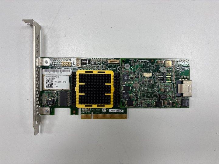 Lot 187  
            Marchington - Parcel Delivery Only 

                
ASR-5405Z SAS/SATA RAID CONTROLLER 512MB CACHE. (QUANTITY X5) [JPTM151416]