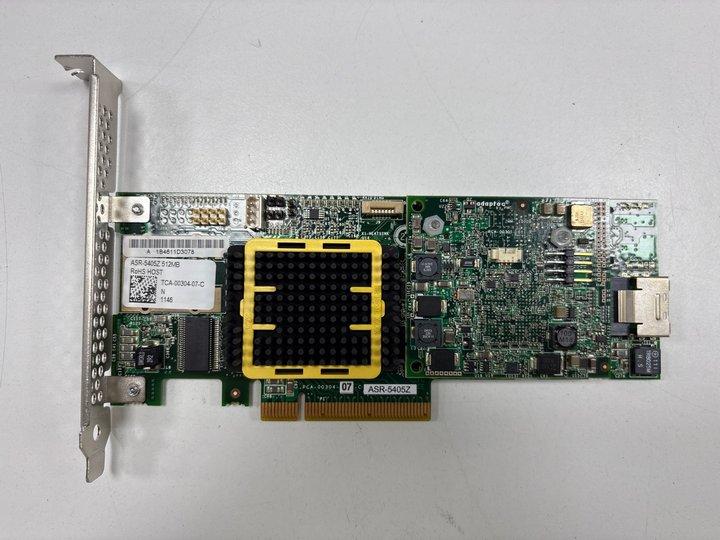 Lot 188  
            Marchington - Parcel Delivery Only 

                
ASR-5405Z SAS/SATA RAID CONTROLLER 512MB CACHE. (QUANTITY X5) [JPTM151411 ]