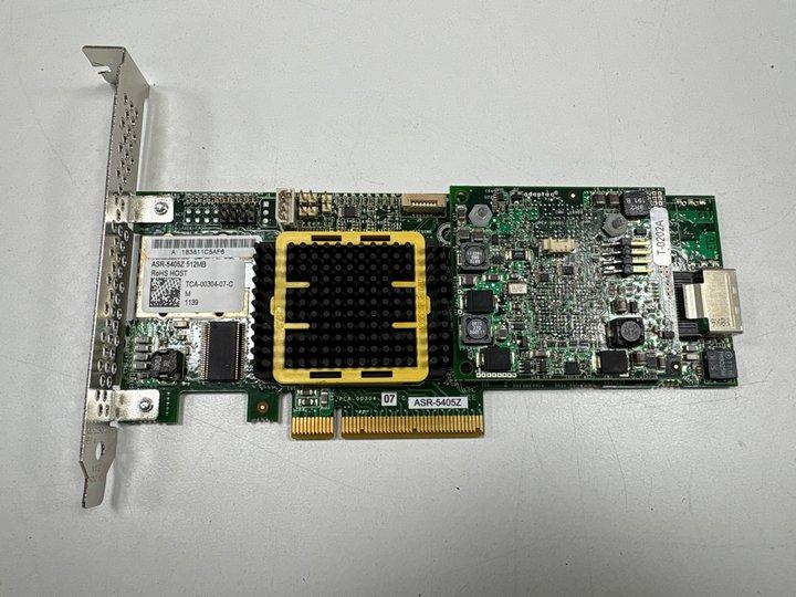 Lot 190  
            Marchington - Parcel Delivery Only 

                
ASR-5405Z SAS/SATA RAID CONTROLLER 512MB CACHE. (QUANTITY X5) [JPTM151408]