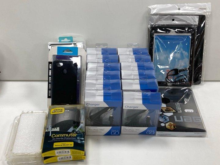 Lot 229  
            Marchington - Parcel Delivery Only 

                
POWER N GO QTY OF 11 LIGHTNING CAR CHARGER CHARGING ACCESSORY (ORIGINAL RRP - £12...