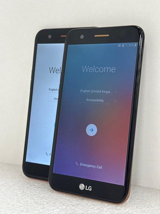 Lot 41  
            Marchington - Parcel Delivery Only 

                
2X LG K10 (2017) SMARTPHONES IN BLACK: MODEL NO LG-M250N (UNIT ONLY, 16GB) [JPTM1...