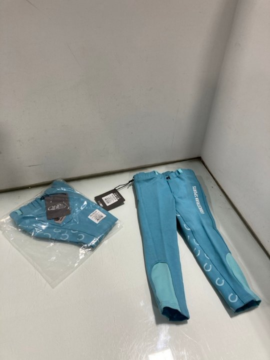 Lot 1019  
            Marchington SR12 - Parcel Delivery Only 

                
2 X QHP CHILDRENS BABY BREECHES IN BOBBY BABY BLUE - UK 4YRS: LOCATION - E14