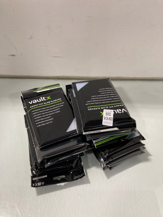 Lot 1041  
            Marchington SR12 - Parcel Delivery Only 

                
QTY OF VAULT X UNIVERSAL FIT SLAB SLEEVES: LOCATION - E13