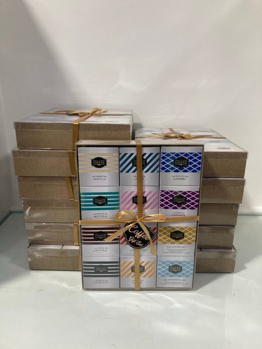 Lot 1096  
            Marchington SR12 - Parcel Delivery Only 

                
QTY OF BAYTRADE COFFEE GIFT SETS - BB: 04/26: LOCATION - E10