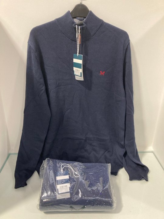 Lot 1099  
            Marchington SR12 - Parcel Delivery Only 

                
CREW CLOTHING COMPANY GLITTERBALL KNITTED DRESS IN PEACOAT - UK SIZE: 12 TO INCLU...