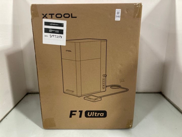 Lot 1140  
            Marchington SR12 - Parcel Delivery Only 

                
XTOOL F1 ULTRA LASER ENGRAVER - ORIGINAL RRP: £3000.00: LOCATION - E8