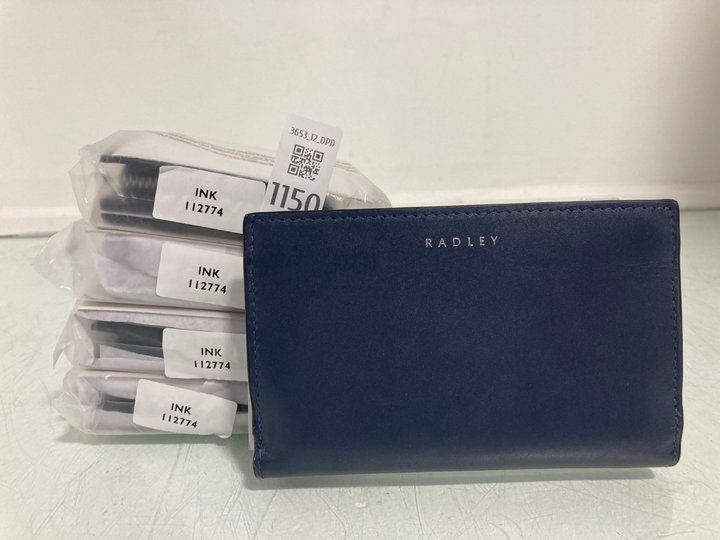 Lot 1150  
            Marchington SR12 - Parcel Delivery Only 

                
5 X RADLEY LONDON PURSES IN INK: LOCATION - E7