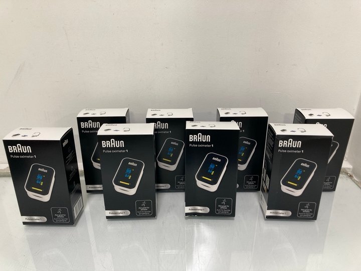 Lot 1185  
            Marchington SR12 - Parcel Delivery Only 

                
QTY OF BRAUN PULSE OXIMETER 1: LOCATION - E6