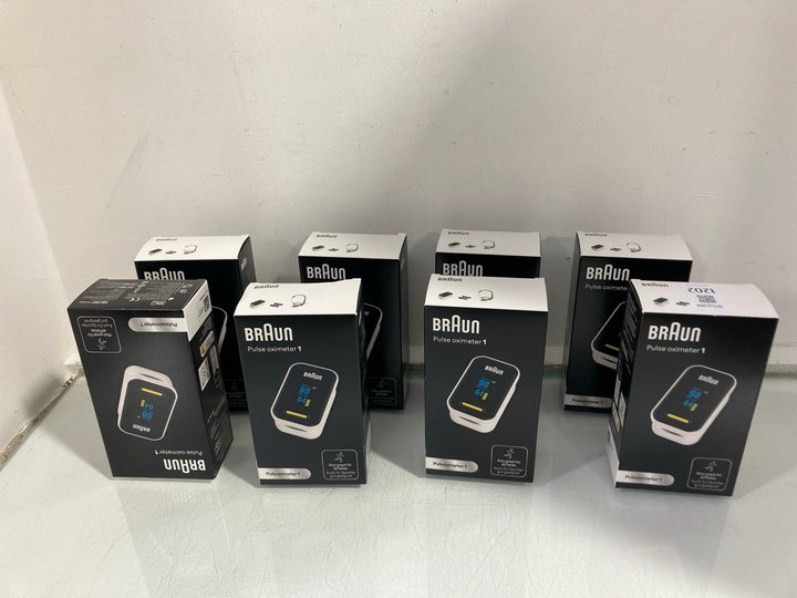 Lot 1202  
            Marchington SR12 - Parcel Delivery Only 

                
QTY OF BRAUN PULSE OXIMETER 1: LOCATION - E5