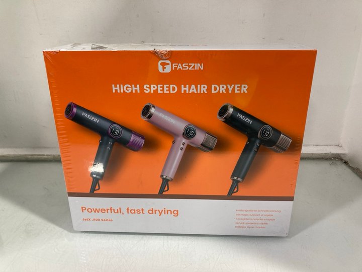 Lot 1214  
            Marchington SR12 - Parcel Delivery Only 

                
FASZYN HIGH SPEED HAIR DRYER: LOCATION - E5