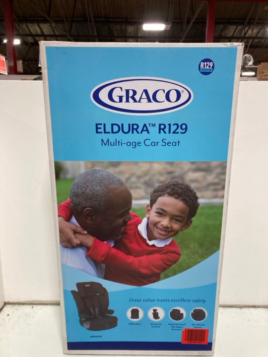 Lot 1220  
            Marchington SR12 - Parcel Delivery Only 

                
JOIE ELDURA R129 MULTI-AGE CAR SEAT IN MIDNIGHT: LOCATION - E5