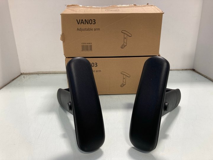 Lot 1226  
            Marchington SR12 - Parcel Delivery Only 

                
2 X ADJUSTABLE ARMS: LOCATION - E4