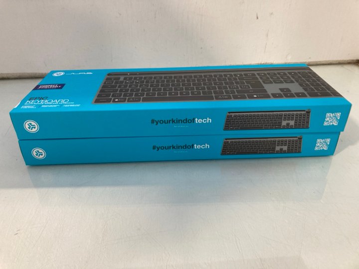 Lot 1250  
            Marchington SR12 - Parcel Delivery Only 

                
2 X JLAB EPIC MULTI DEVICE WIRELESS KEYBOARDS: LOCATION - E3