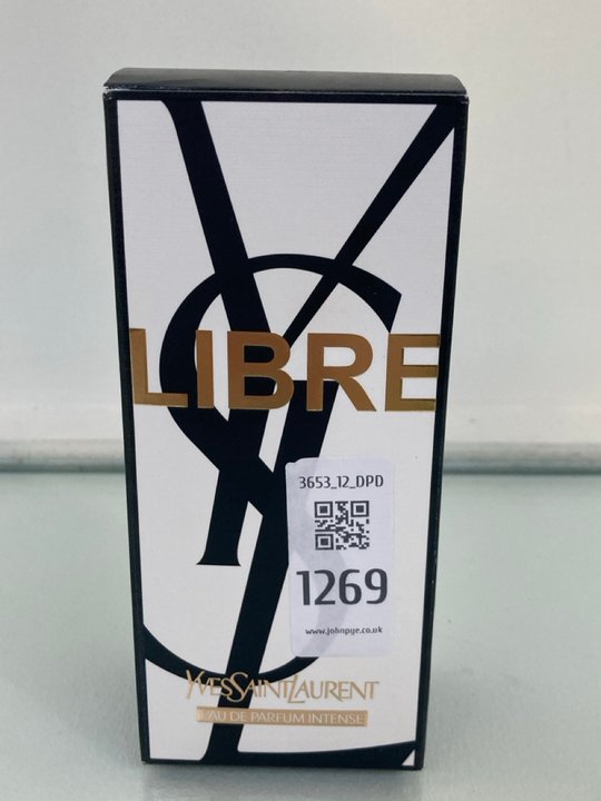Lot 1269  
            Marchington SR12 - Parcel Delivery Only 

                
YVES SAINT LAURENT LIBRE 90ML EAU DE PARFUM INTENSE - ORIGINAL RRP £130.00: LOCAT...