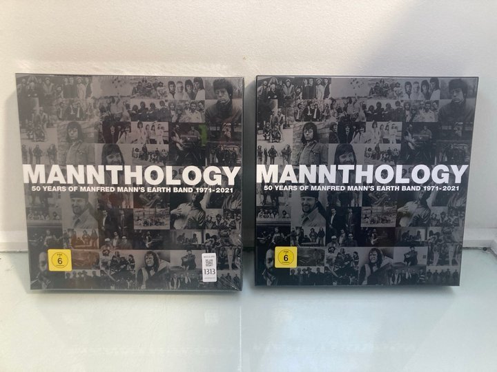 Lot 1313  
            Marchington SR12 - Parcel Delivery Only 

                
2 X ANTHOLOGY CD BOX SET: LOCATION - E1