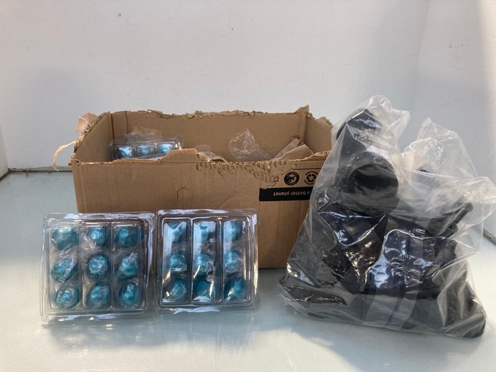 Lot 1326  
            Marchington SR12 - Parcel Delivery Only 

                
QTY OF ASSORTED ITEMS TO INCLUDE AIR JOINTS IN METALLIC BLUE: LOCATION - E0