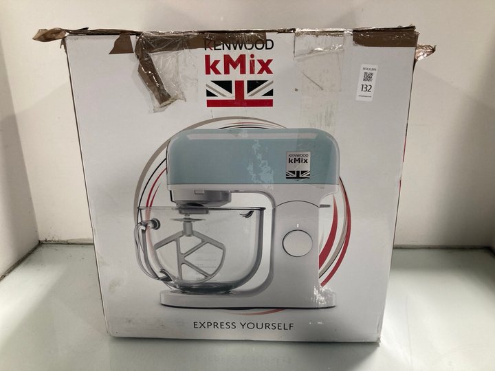 Lot 132  
            Marchington SR12 - Parcel Delivery Only 

                
KENWOOD KMIX STAND MIXER IN PINK MODEL NUMBER KMX754CR ORIGINAL RRP: £429.99: LOC...