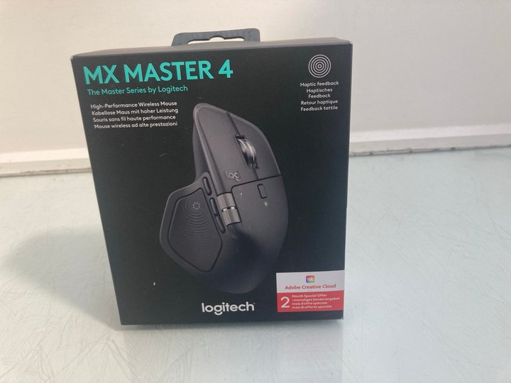 Lot 1333  
            Marchington SR12 - Parcel Delivery Only 

                
LOGITECH MX MASTER 4 HIGH PERFORMANCE WIRELESS MOUSE - ORIGINAL RRP £119.99: LOCA...