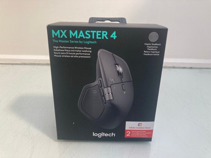 Lot 1336  
            Marchington SR12 - Parcel Delivery Only 

                
LOGITECH MX MASTER 4 HIGH PERFORMANCE WIRELESS MOUSE - ORIGINAL RRP £119.99: LOCA...