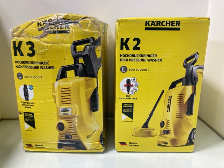 Lot 172  
            Marchington SR12 - Parcel Delivery Only 

                
KARCHER K3 HIGH PRESSURE WASHER TO INCLUDE KARCHER K2 POWER CONTROL HOMEKIT PRESS...
