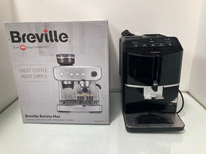 Lot 176  
            Marchington SR12 - Parcel Delivery Only 

                
BREVILLE BARISTA MAX ESPRESSO MACHINE WITH COFFEE GRINDER ORIGINAL RRP£449.99 TO ...