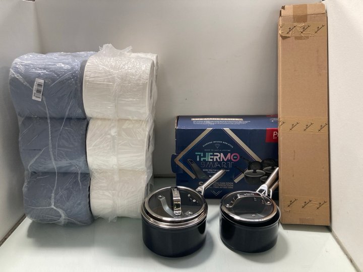 Lot 188  
            Marchington SR12 - Parcel Delivery Only 

                
QTY OF ASSORTED HOUSEHOLD ITEMS TO INCLUDE 4X NINJA PAN SET: LOCATION - J10