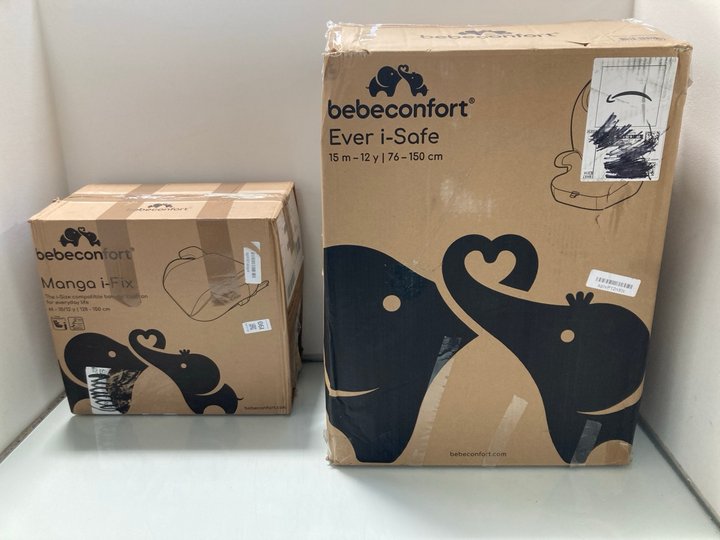 Lot 190  
            Marchington SR12 - Parcel Delivery Only 

                
BEBECONFORT EVER I SAFE CAR SEAT TO INCLUDE MANGO I FIX BOOSTER SEAT: LOCATION - J10