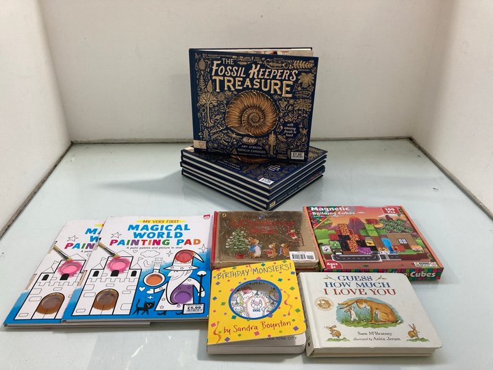 Lot 221  
            Marchington SR12 - Parcel Delivery Only 

                
QTY OF ASSORTED BOOKS TO INCLUDE MY VERY FIRST MAGICAL PAINTING PAD: LOCATION - J13