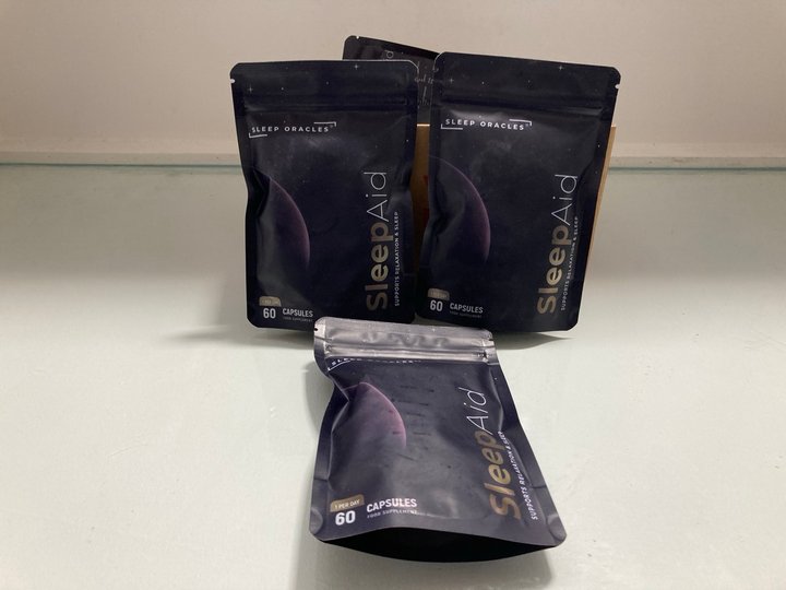 Lot 276  
            Marchington SR12 - Parcel Delivery Only 

                
QTY OF SLEEP ORACLES SLEEP AID FOOD SUPPLEMENT CAPSULES: LOCATION - J15