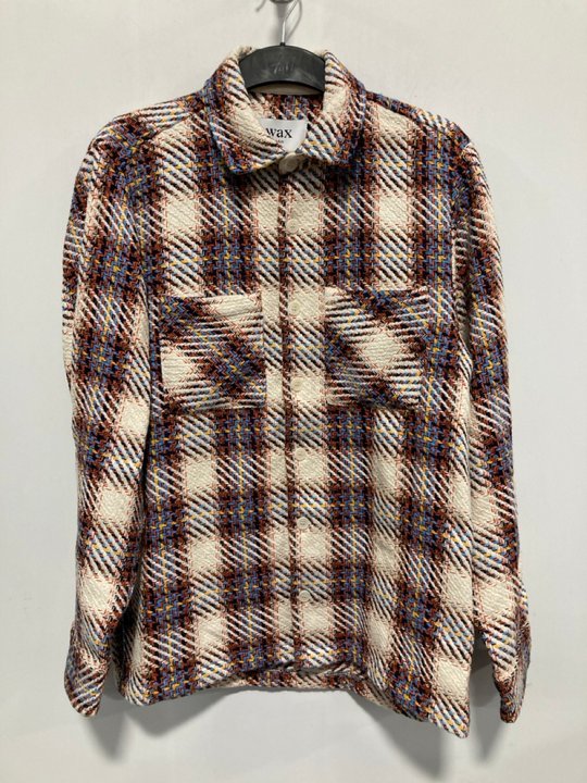 Lot 33  
            Marchington SR12 - Parcel Delivery Only 

                
WAX LONDON WHITING OVERSHIRT IN HUTTON CHECK MULTI-COLOUR - SIZE: MEDIUM - ORIGIN...