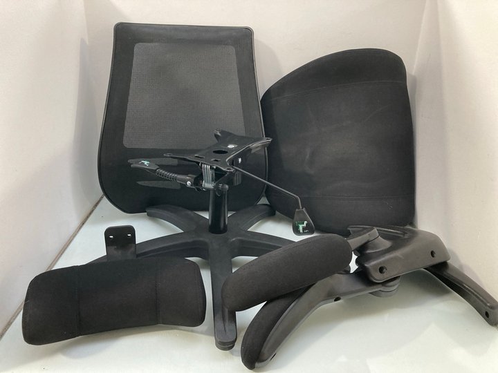 Lot 362  
            Marchington SR12 - Parcel Delivery Only 

                
ERGONOMIC OFFICE CHAIR IN BLACK: LOCATION - J22