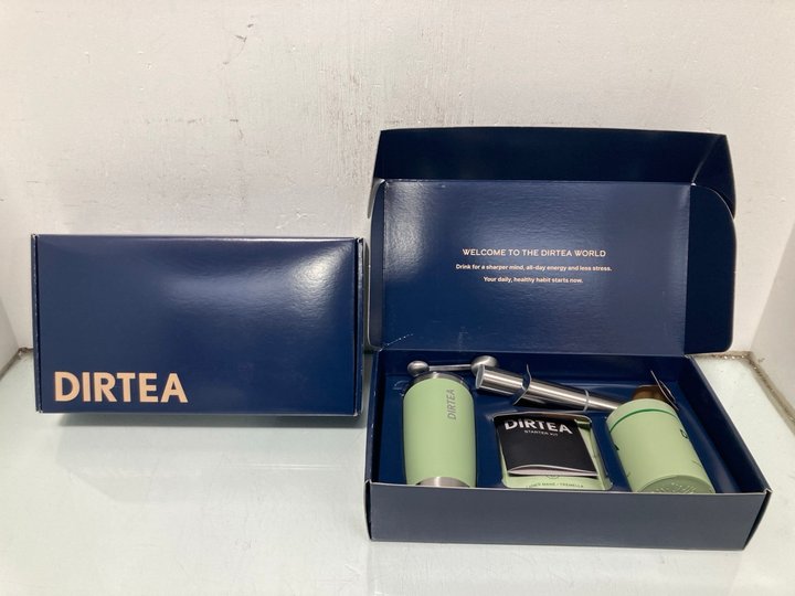 Lot 415  
            Marchington SR12 - Parcel Delivery Only 

                
2 X DIRTEA STARTER SETS TO INCLUDE COFFEE & MATCHA: LOCATION - I14