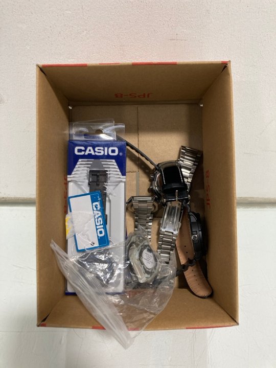 Lot 460  
            Marchington SR12 - Parcel Delivery Only 

                
QTY OF ASSORTED CASIO WATCHES TO INCLUDE CASIO F-91W DIGITAL WATCH IN BLACK: LOCA...