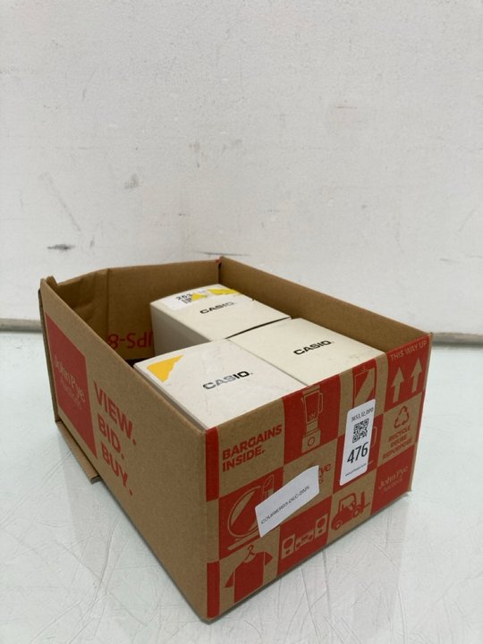Lot 476  
            Marchington SR12 - Parcel Delivery Only 

                
3 X ASSORTED CASIO WATCHES TO INCLUDE CASIO DIGITA ANALOGUE WATCH IN STAINLESS ST...