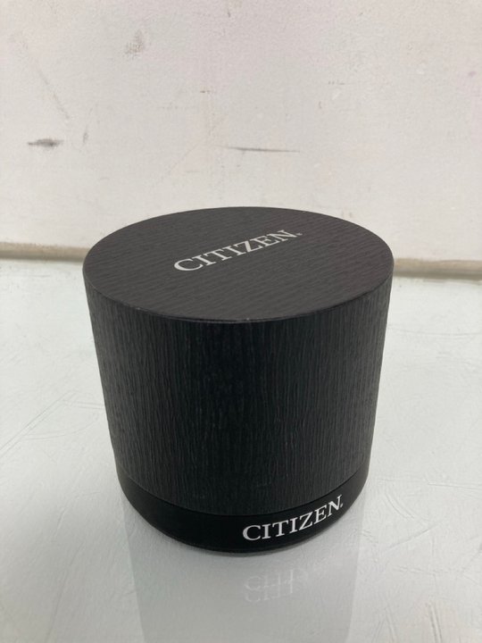 Lot 488  
            Marchington SR12 - Parcel Delivery Only 

                
CITIZEN ECO DRIVE MENS WATCH WITH BLACK LEATHER STRAP: LOCATION - I11